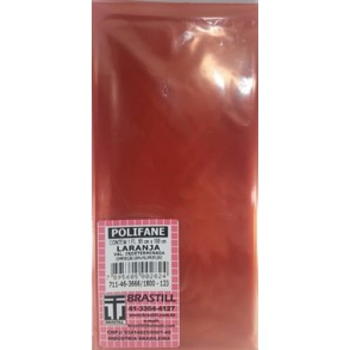 Folha Poli Laranja 85 X 100 cm